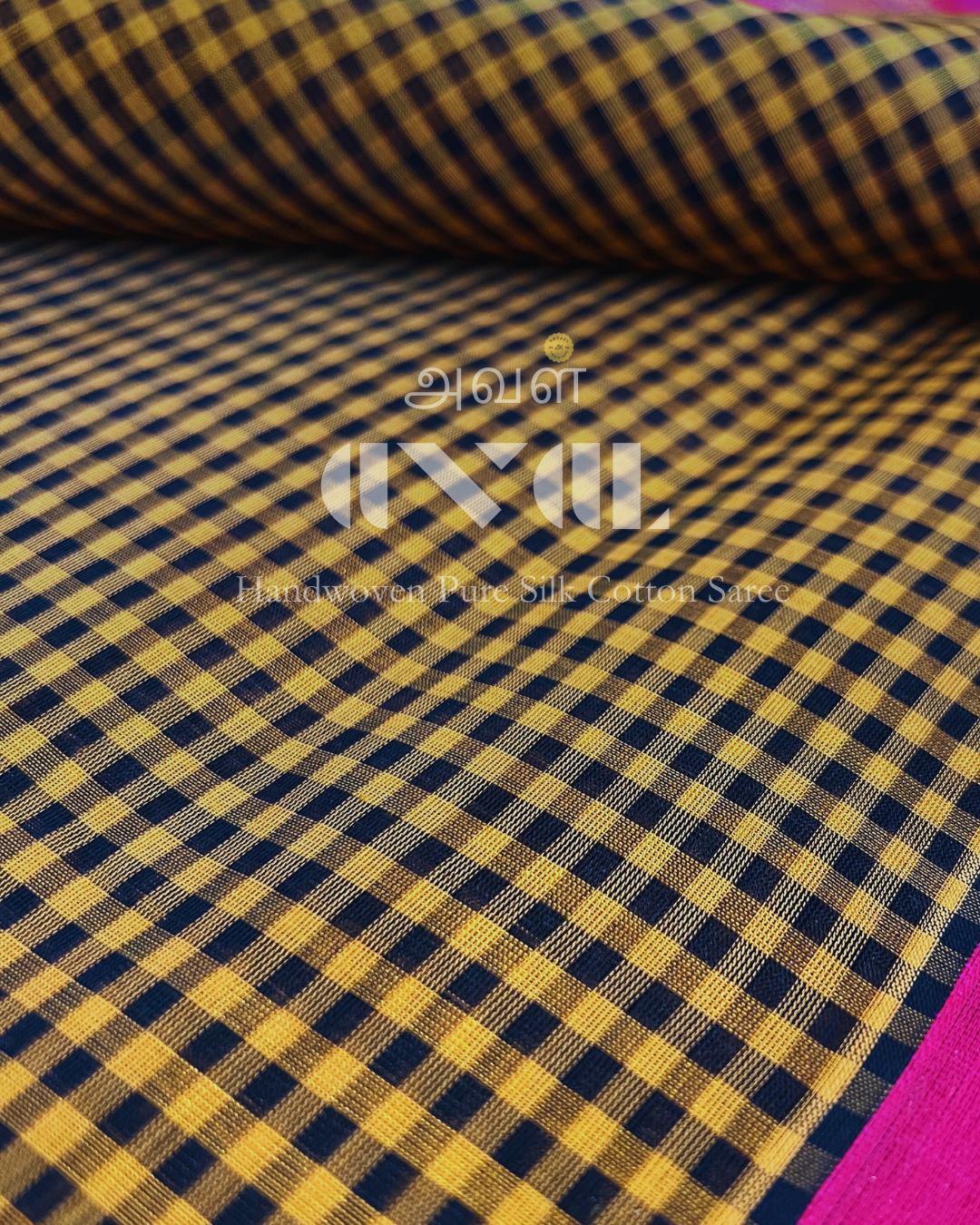 Handwoven Pure Silk Cotton Saree #0005